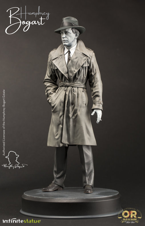 Casablanca: Humphrey Bogart, Statue von Infinite Statue