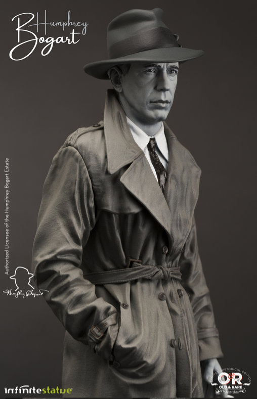 Casablanca: Humphrey Bogart, Statue von Infinite Statue