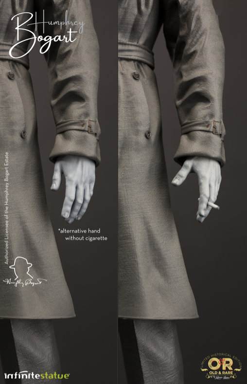 Casablanca: Humphrey Bogart, Statue von Infinite Statue