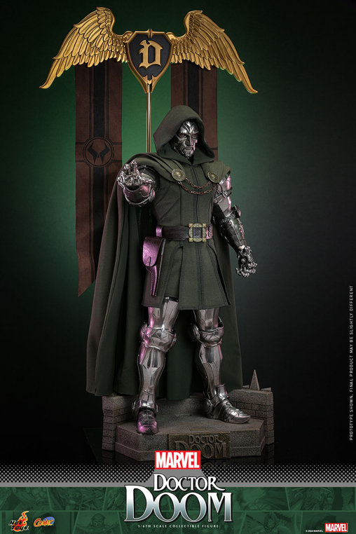 Doctor Doom: Doctor Victor Von Doom, 1/6 Figur von Hot Toys