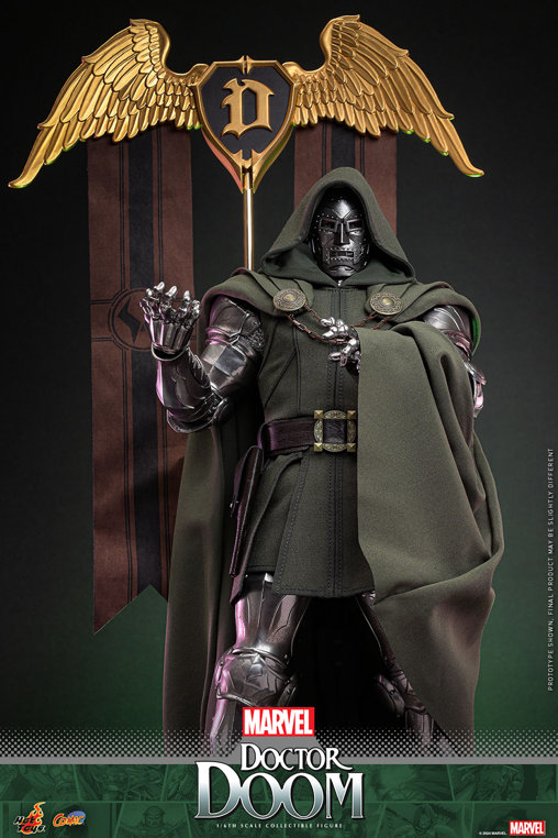 Doctor Doom: Doctor Victor Von Doom, 1/6 Figur von Hot Toys