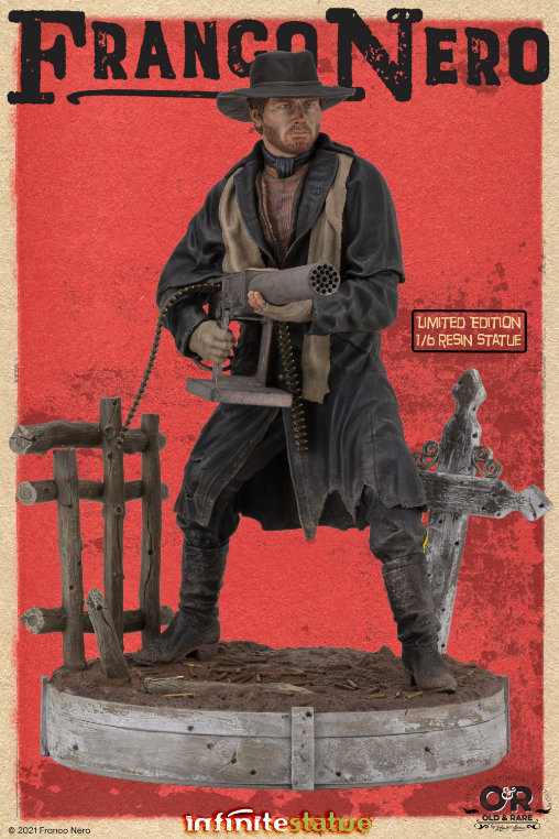 Django: Franco Nero, Statue von Infinite Statue