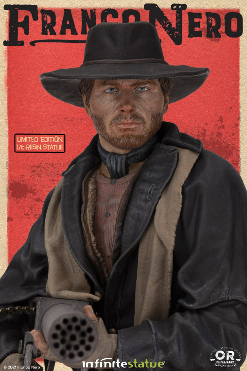 Django: Franco Nero, Statue von Infinite Statue