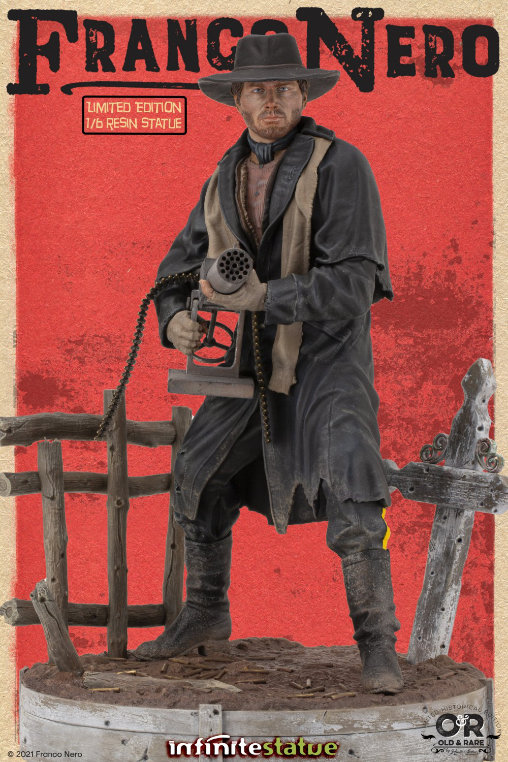 Django: Franco Nero, Statue von Infinite Statue