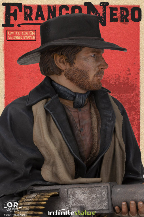 Django: Franco Nero, Statue von Infinite Statue
