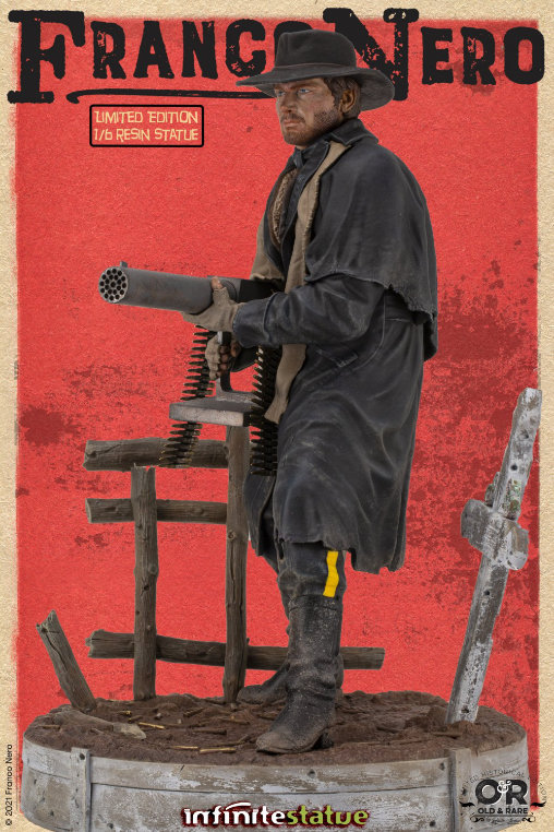 Django: Franco Nero, Statue von Infinite Statue