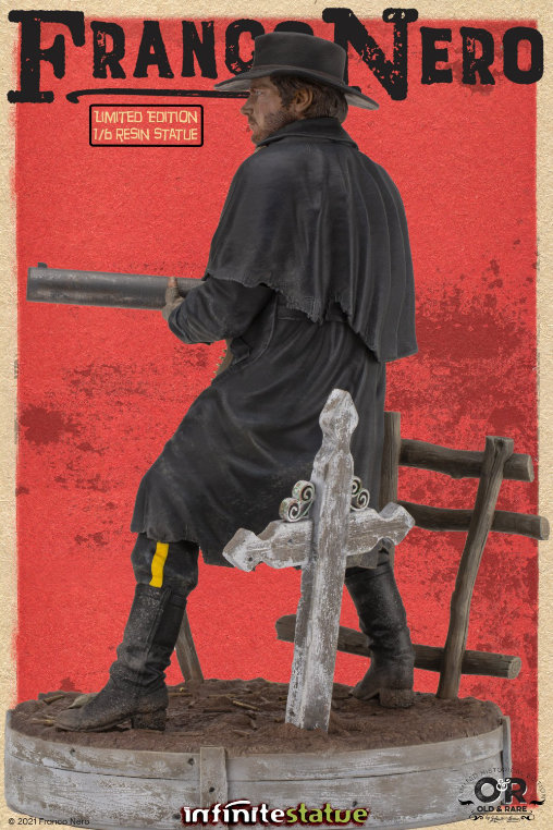 Django: Franco Nero, Statue von Infinite Statue