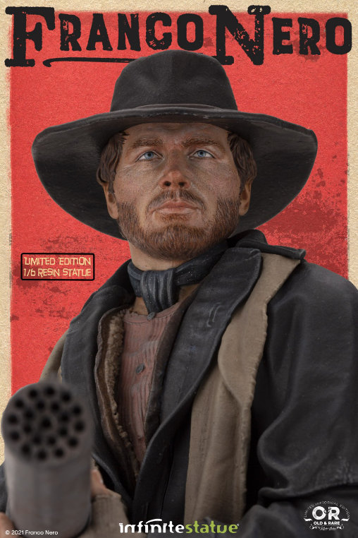 Django: Franco Nero, Statue von Infinite Statue