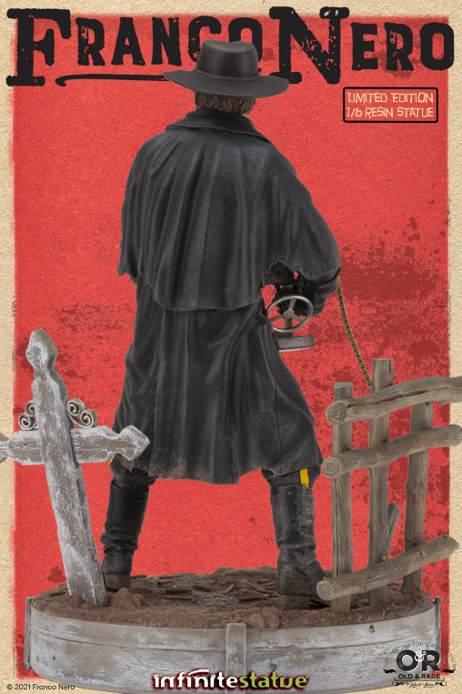 Django: Franco Nero, Statue von Infinite Statue
