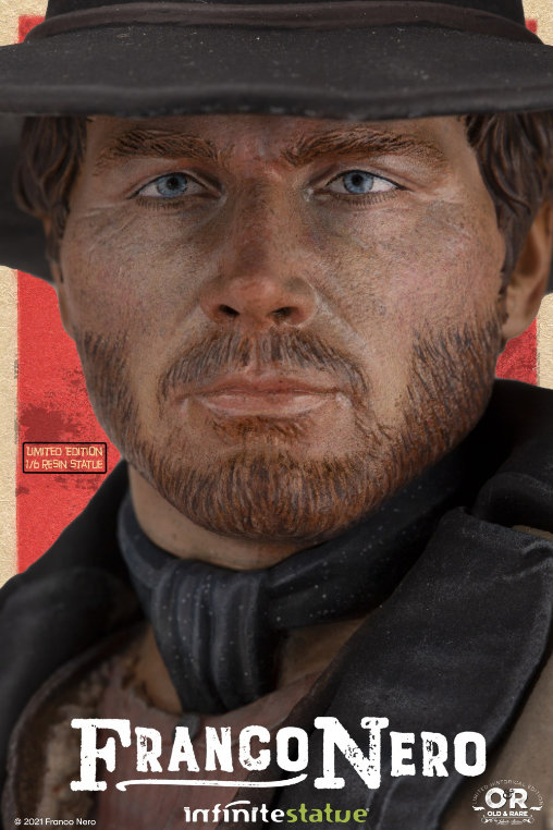 Django: Franco Nero, Statue von Infinite Statue