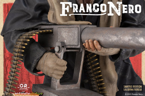 Django: Franco Nero, Statue von Infinite Statue