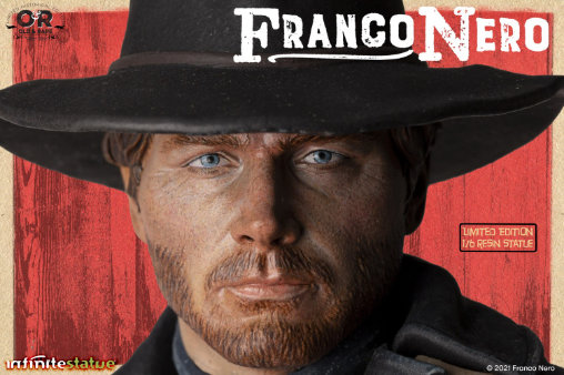 Django: Franco Nero, Statue von Infinite Statue