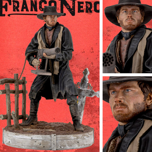 Django: Franco Nero, Statue