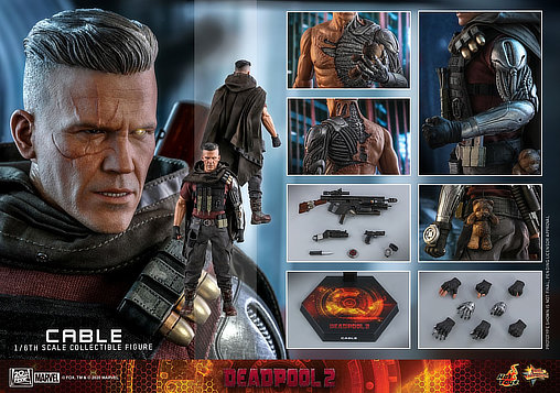 Deadpool 2: Cable, 1/6 Figur von Hot Toys