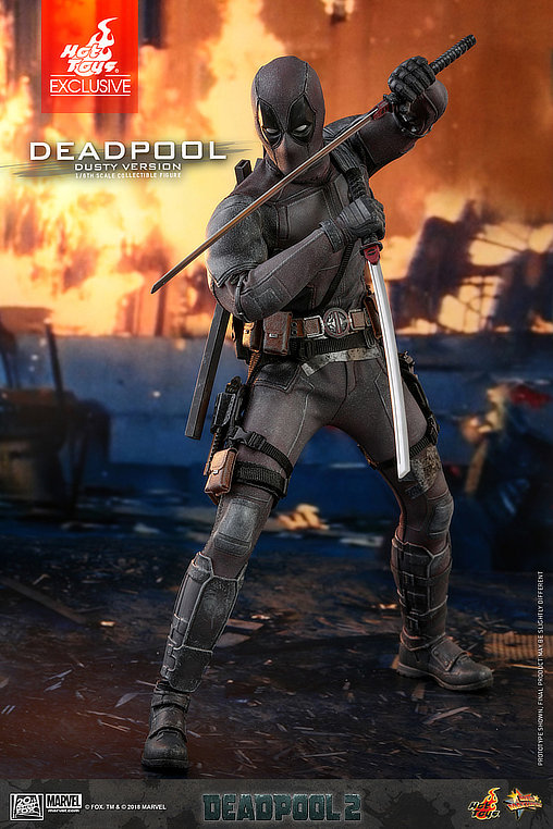Deadpool 2: Dusty Version Deadpool, 1/6 Figur von Hot Toys