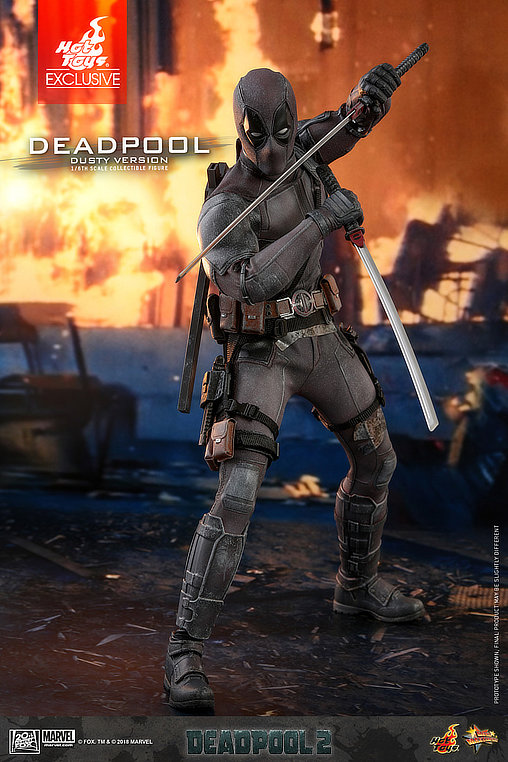 Deadpool 2: Dusty Version Deadpool, 1/6 Figur von Hot Toys