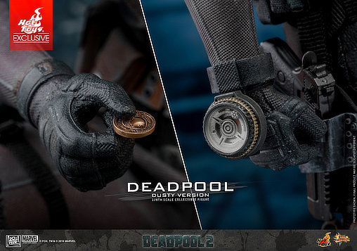 Deadpool 2: Dusty Version Deadpool, 1/6 Figur von Hot Toys