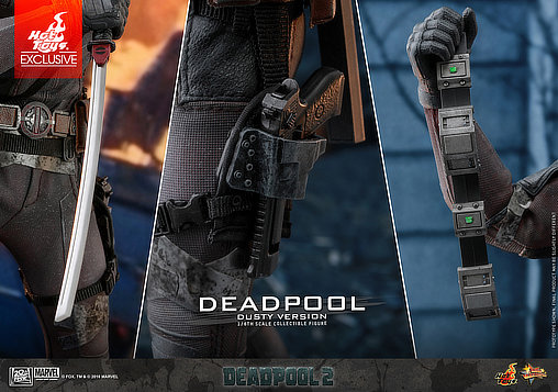 Deadpool 2: Dusty Version Deadpool, 1/6 Figur von Hot Toys