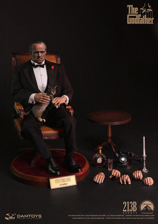 Der Pate: Vito Corleone, 1/6 Figur von Damtoys