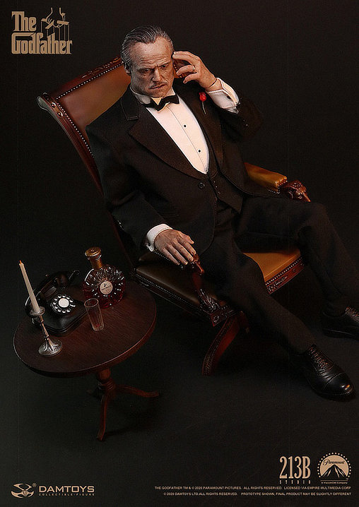 Der Pate: Vito Corleone, 1/6 Figur von Damtoys