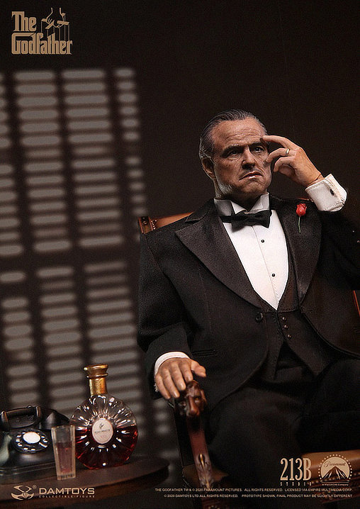 Der Pate: Vito Corleone, 1/6 Figur von Damtoys