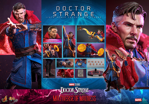 Doctor Strange in the Multiverse of Madness: Doctor Strange, 1/6 Figur von Hot Toys