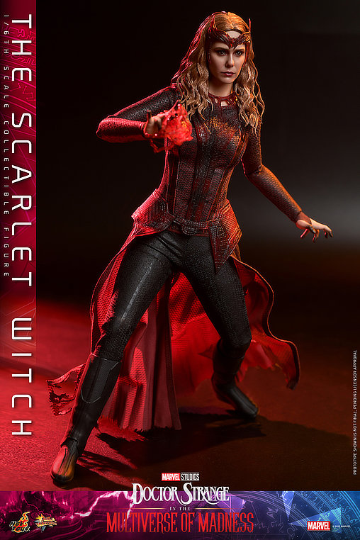 Doctor Strange in the Multiverse of Madness: Scarlet Witch, 1/6 Figur von Hot Toys