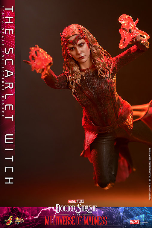 Doctor Strange in the Multiverse of Madness: Scarlet Witch, 1/6 Figur von Hot Toys