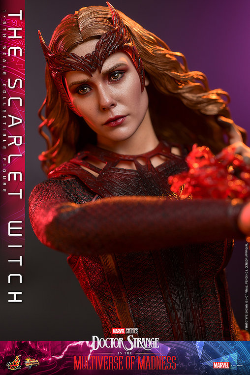 Doctor Strange in the Multiverse of Madness: Scarlet Witch, 1/6 Figur von Hot Toys