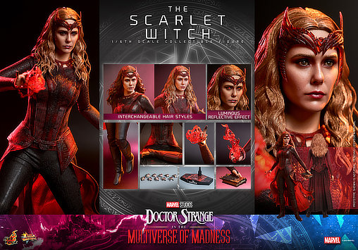 Doctor Strange in the Multiverse of Madness: Scarlet Witch, 1/6 Figur von Hot Toys