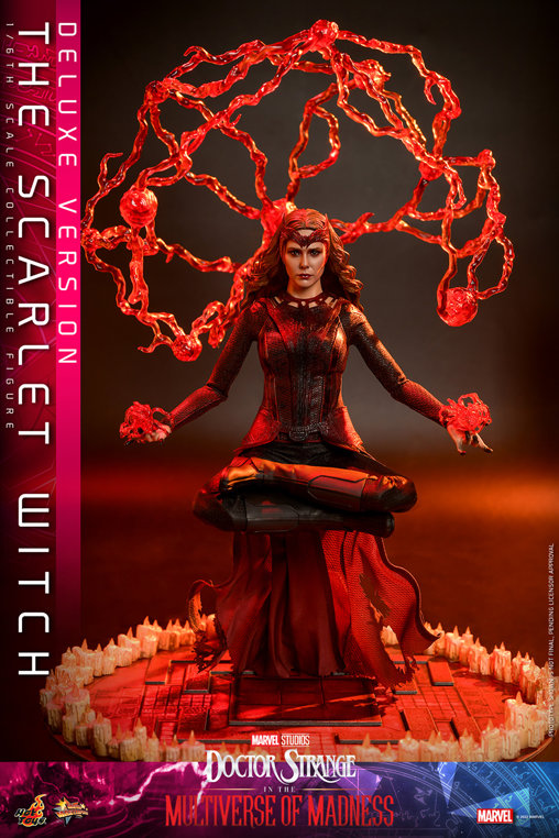 Doctor Strange in the Multiverse of Madness: Scarlet Witch - Deluxe, 1/6 Figur von Hot Toys