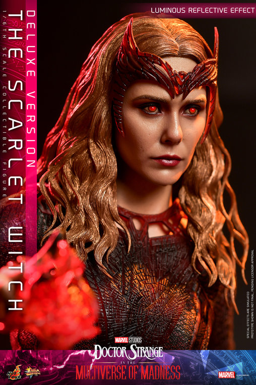Doctor Strange in the Multiverse of Madness: Scarlet Witch - Deluxe, 1/6 Figur von Hot Toys