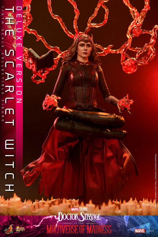 Doctor Strange in the Multiverse of Madness: Scarlet Witch - Deluxe, 1/6 Figur von Hot Toys