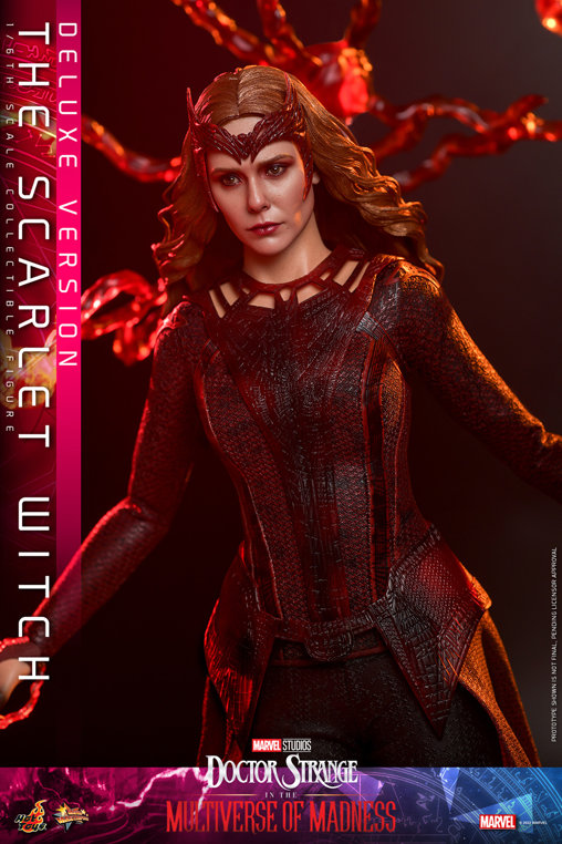Doctor Strange in the Multiverse of Madness: Scarlet Witch - Deluxe, 1/6 Figur von Hot Toys