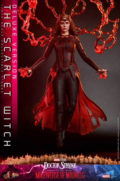 Doctor Strange in the Multiverse of Madness: Scarlet Witch - Deluxe, 1/6 Figur von Hot Toys