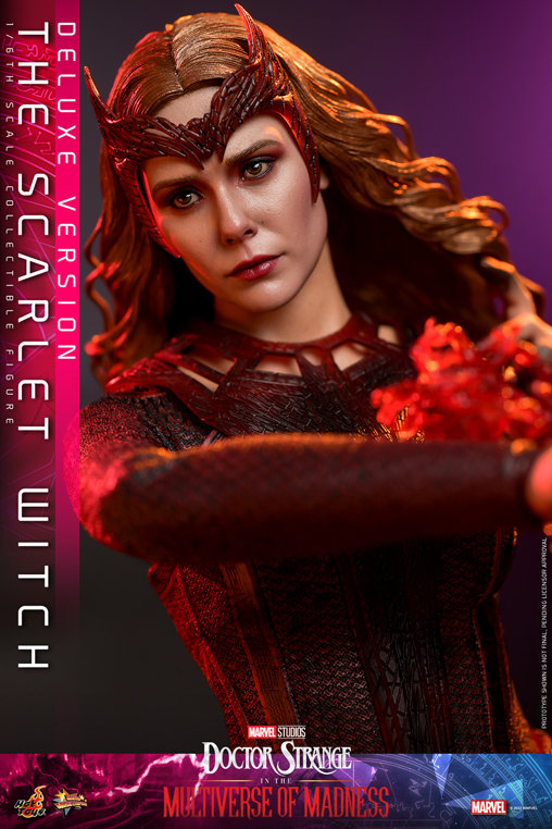 Doctor Strange in the Multiverse of Madness: Scarlet Witch - Deluxe, 1/6 Figur von Hot Toys