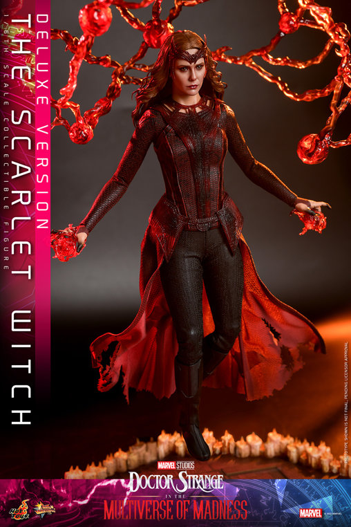 Doctor Strange in the Multiverse of Madness: Scarlet Witch - Deluxe, 1/6 Figur von Hot Toys