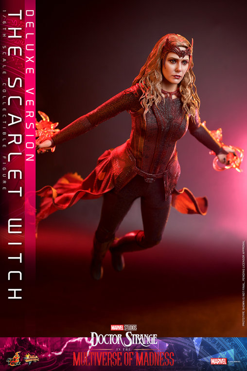 Doctor Strange in the Multiverse of Madness: Scarlet Witch - Deluxe, 1/6 Figur von Hot Toys