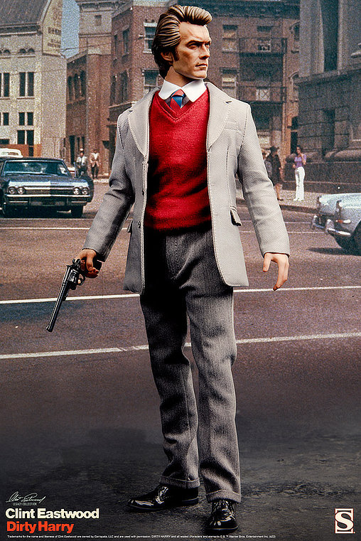 Dirty Harry: Harry Callahan, 1/6 Figur von Sideshow