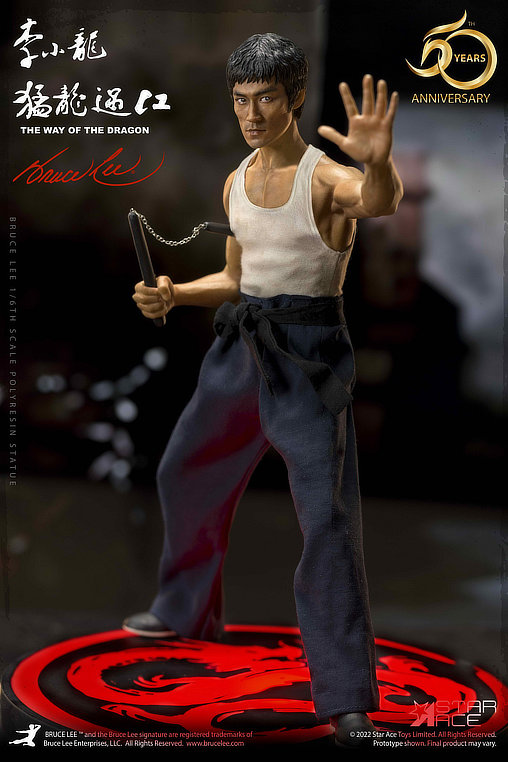 Die Todeskralle schlägt wieder zu: Bruce Lee, Statue von Star Ace