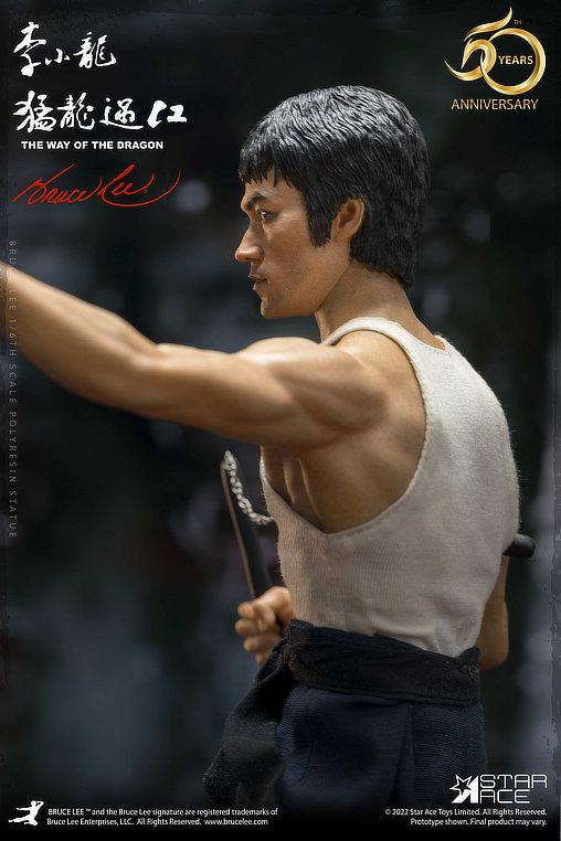 Die Todeskralle schlägt wieder zu: Bruce Lee, Statue von Star Ace