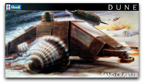 Dune - der Wüstenplanet: Sandcrawler, Modell-Bausatz ... https://spaceart.de/produkte/dune-der-wuestenplanet-sand-crawler-modell-bausatz-revell-dwp002.php