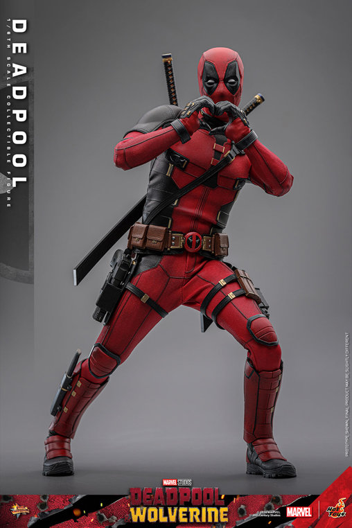 Deadpool und Wolverine: Deadpool, 1/6 Figur von Hot Toys