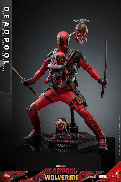Deadpool und Wolverine: Deadpool, 1/6 Figur von Hot Toys