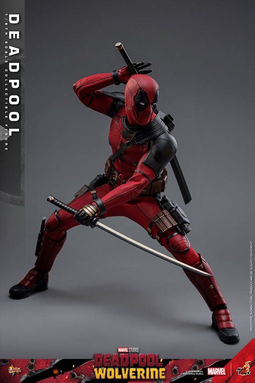 Deadpool und Wolverine: Deadpool, 1/6 Figur von Hot Toys