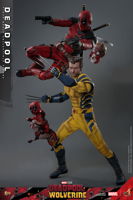 Deadpool und Wolverine: Deadpool, 1/6 Figur von Hot Toys