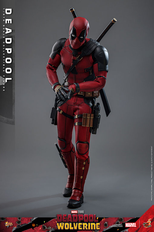 Deadpool und Wolverine: Deadpool, 1/6 Figur von Hot Toys