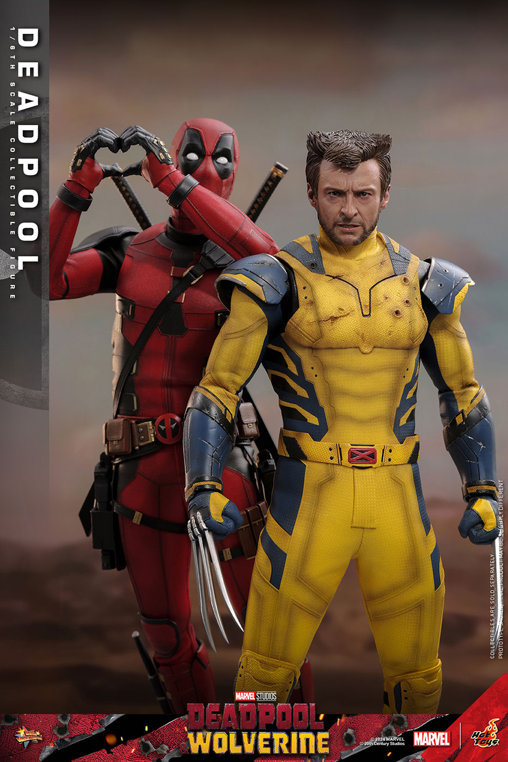 Deadpool und Wolverine: Deadpool, 1/6 Figur von Hot Toys