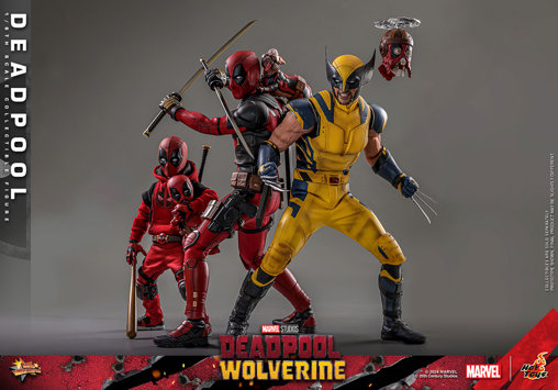 Deadpool und Wolverine: Deadpool, 1/6 Figur von Hot Toys