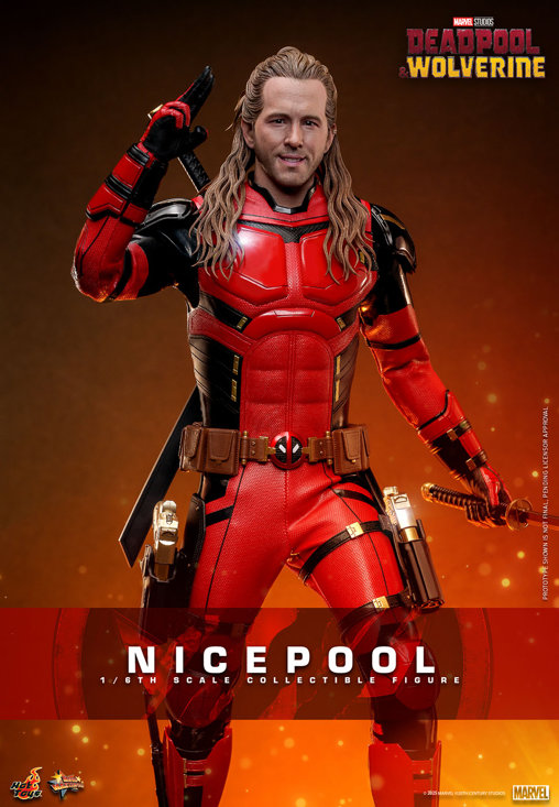 Deadpool und Wolverine: Nicepool, 1/6 Figur von Hot Toys